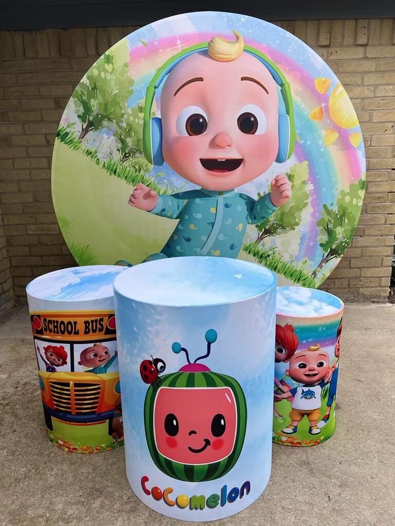 Cocomelon Background Decoration