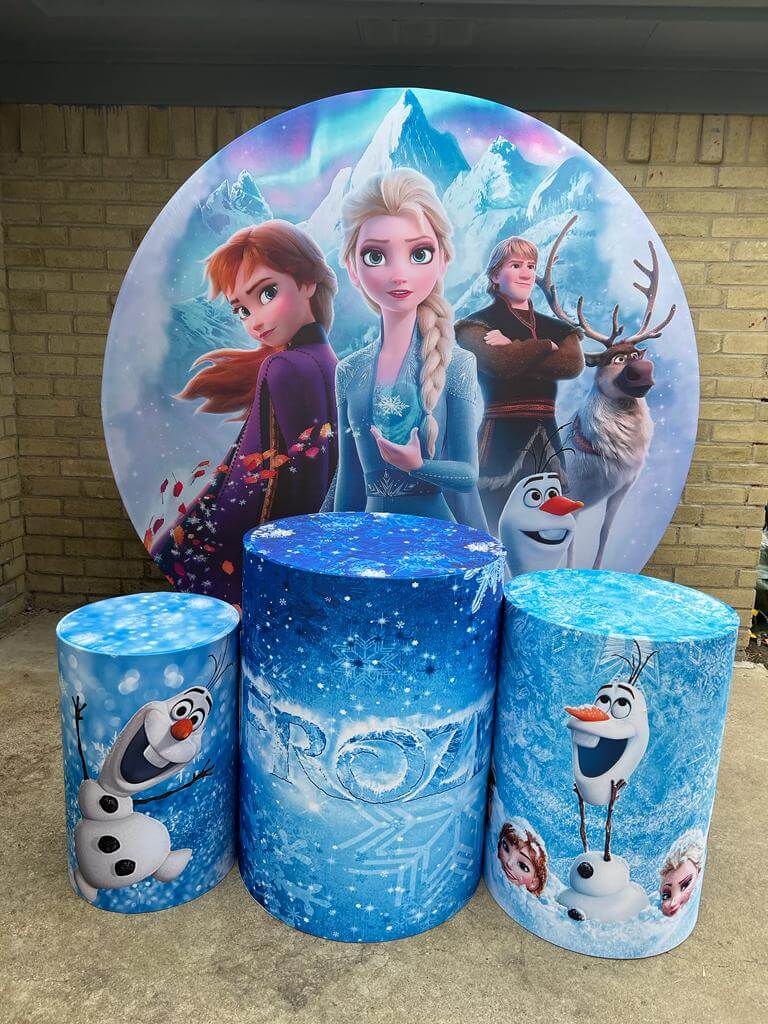 Frozen Background Decoration