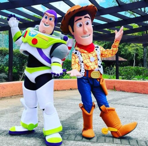 Woody and Buzz Character Rental